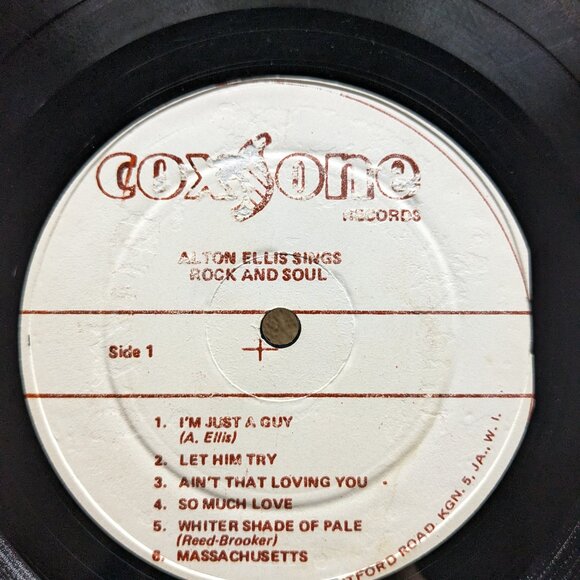 ALTON ELLIS - SINGS ROCK AND SOUL (ROCKSTEADY LP) 12" 1967(well-cared) - Picture 9 of 16